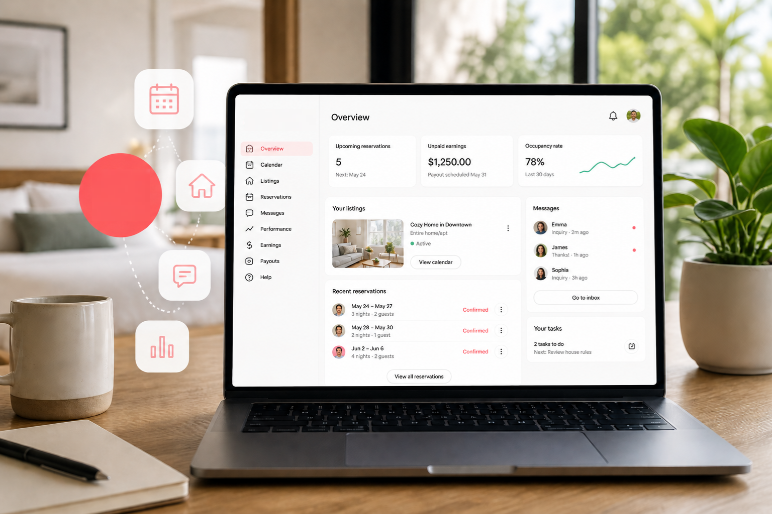 Airbnb Website for Hosts | Build Direct Booking Site